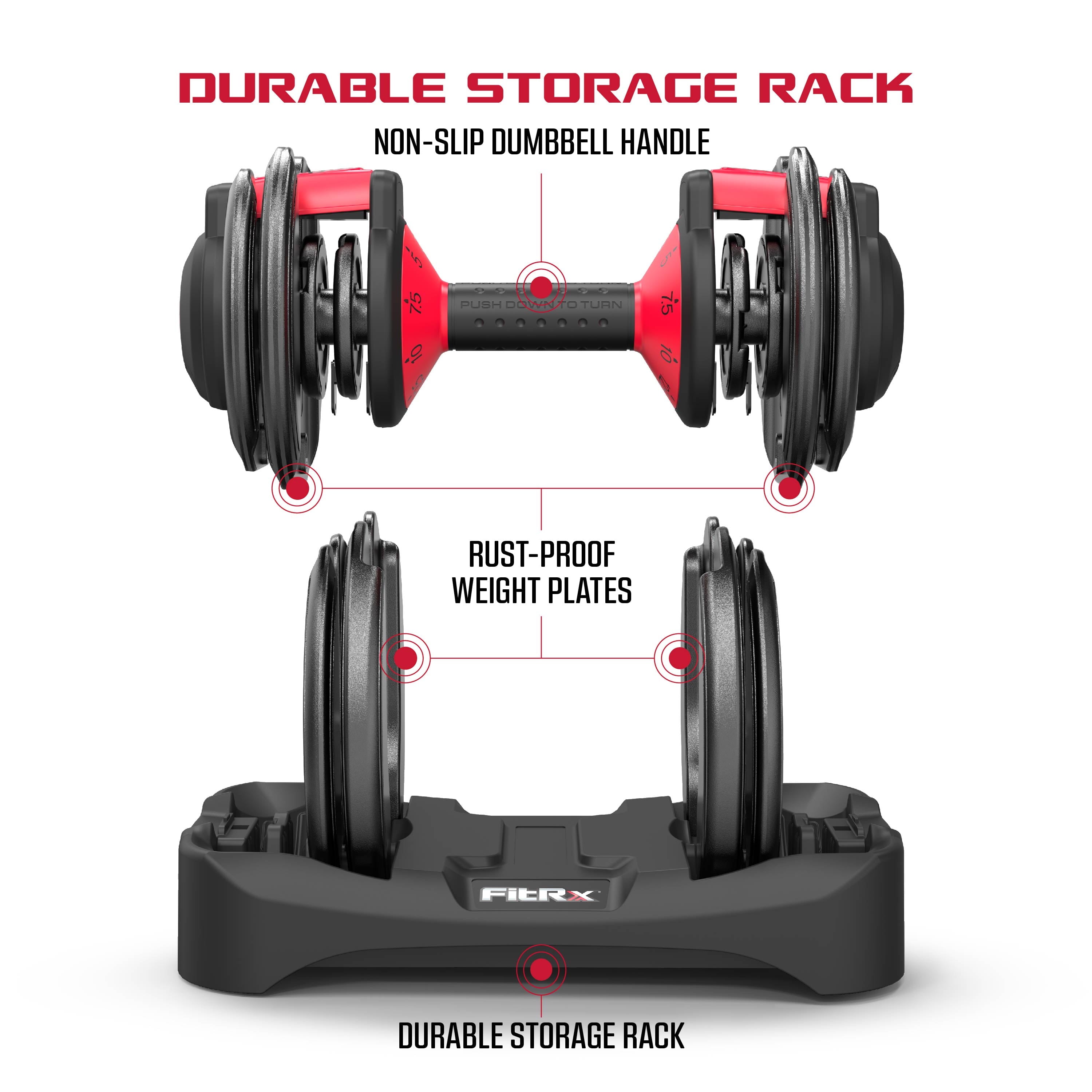 Adjustable Dumbbells 2-Pack, 25Lb Smartbell Dumbbell Set with 9-In-1 Quick-Select Weights, 2.5Lb Increments for Home Gym